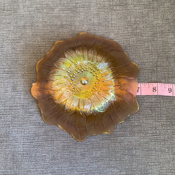 Vtg Indiana Glass Lily Pons Scalloped Glass Bowls. - Picture 5 of 5
